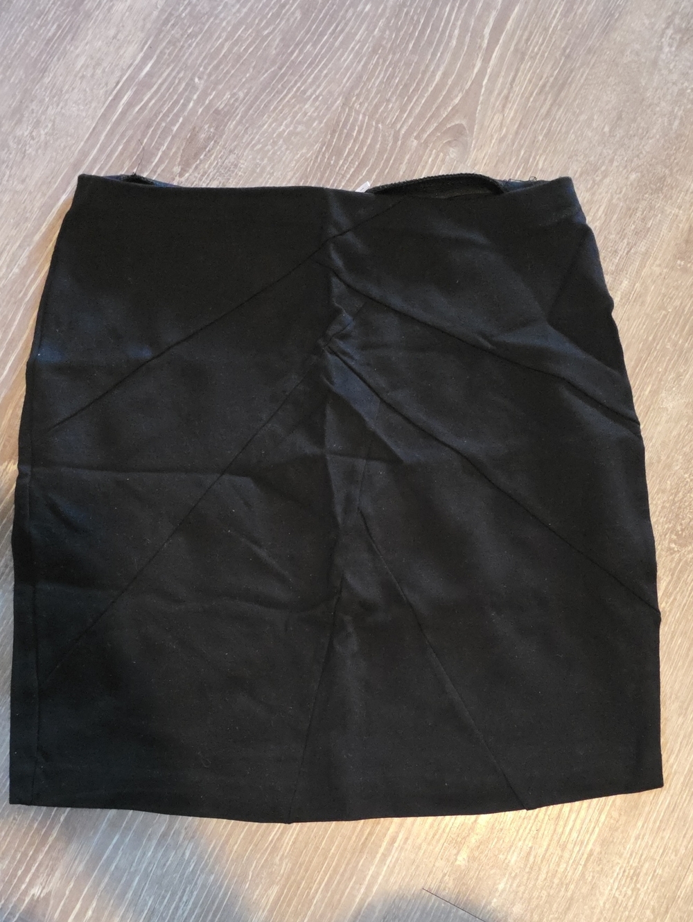 Smart Set Black Mini Skirt with Subtle Seams